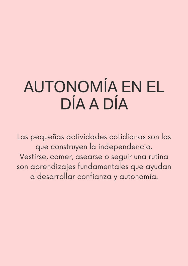 Autonomía en el día a día
