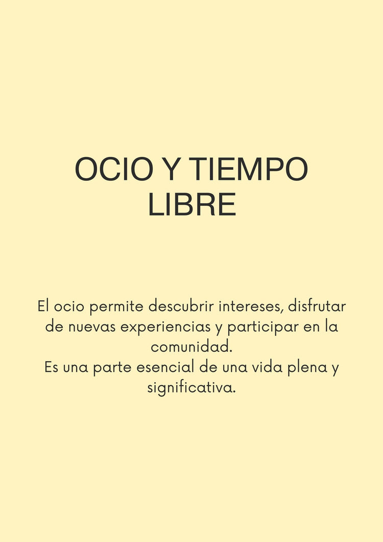 Ocio y tiempo libre